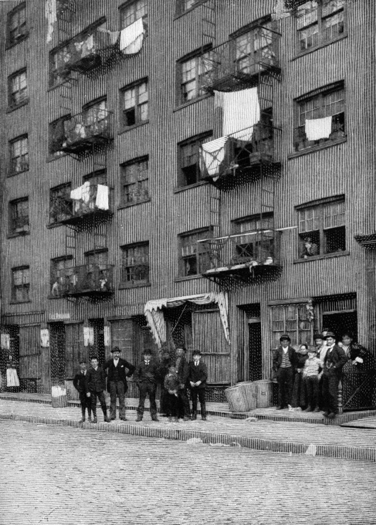 25&27+Washington+Street,+an+all-Syrian+tenement,+1898.