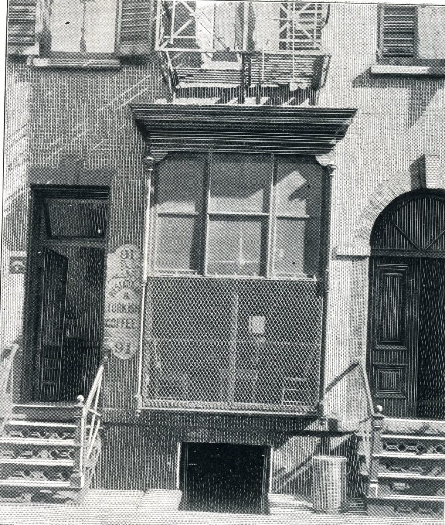 Tannous+Shishim's+Restaurant+,+91+Washington,+1897