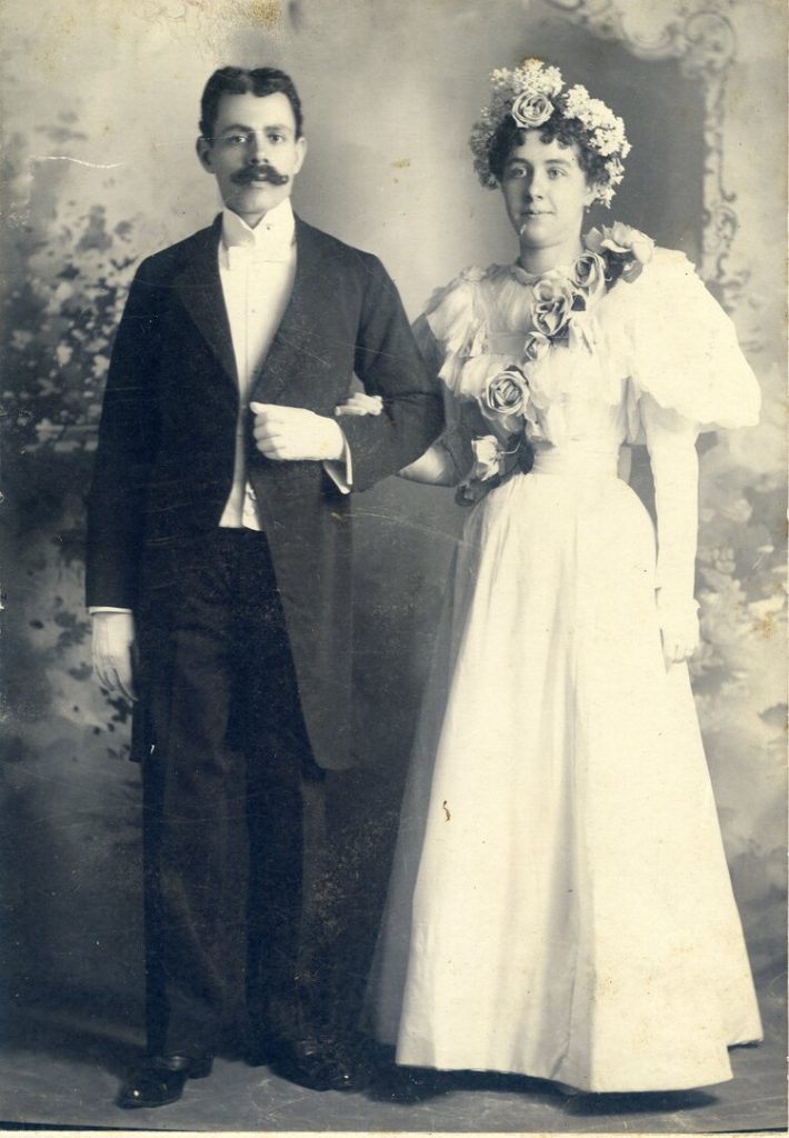 Wedding+of+Joseph+Oussani+&+Margaret+Shea,+1898